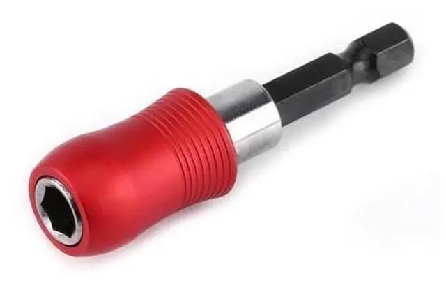 Main image of Baru 1/4 "Hex Shank Magnetic Bit Holder Extension Bar untuk Electric Drill Obeng Panjang 60Mm