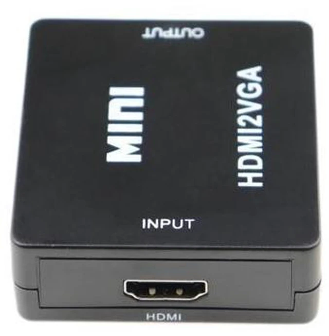 Alt view image 3 of 5 - 1080P to VGA Converter Box Full HD Video 2VGA Adapter With 3.5mm Jack Audio Output For PC Laptop DVD PS4 XBOX360