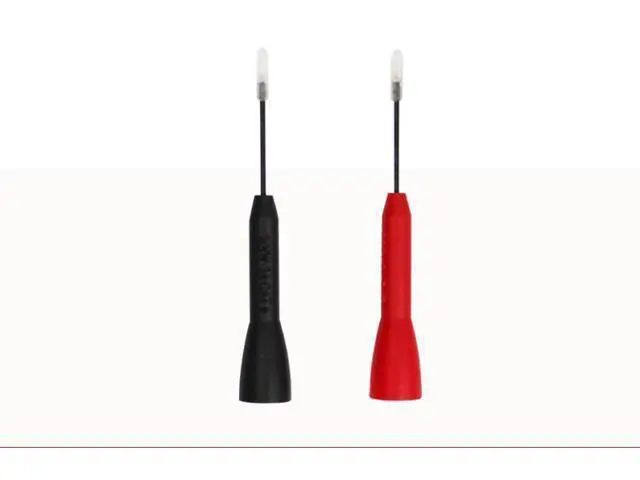 Alt view image 2 of 2 - UNI-T UNIT UT-C30 Multimeter Probe Testing Needle 2mm Test Leads Multimeter Non Destructive Probe Stainless Steel Pin
