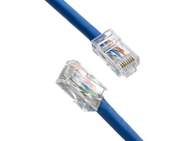 Alt view image 6 of 7 - Cat6 RJ45 Ends, CableCreation 50-Pack Cat6 Connector, Cat6 / Cat5e RJ45 Connector, Ethernet Cable Crimp Connectors UTP Network Plug for Solid Wire and Standard Cable, Transparent