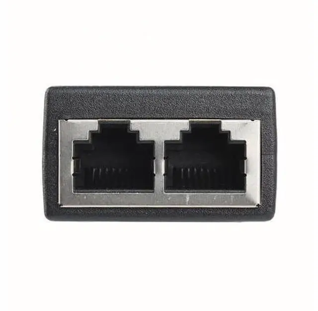 Alt view image 6 of 6 - 2pcs 1 To 2 Way RJ45 Female Splitter LAN Ethernet Network Cable Double Connector Adapter Port Coupler For Laptop Docking Station