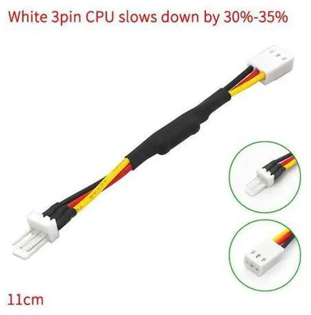 Main image of Computer chassis fan 4 pin speed line graphics card fan 2.5P speed 4PIN mute 4D3pin radiator