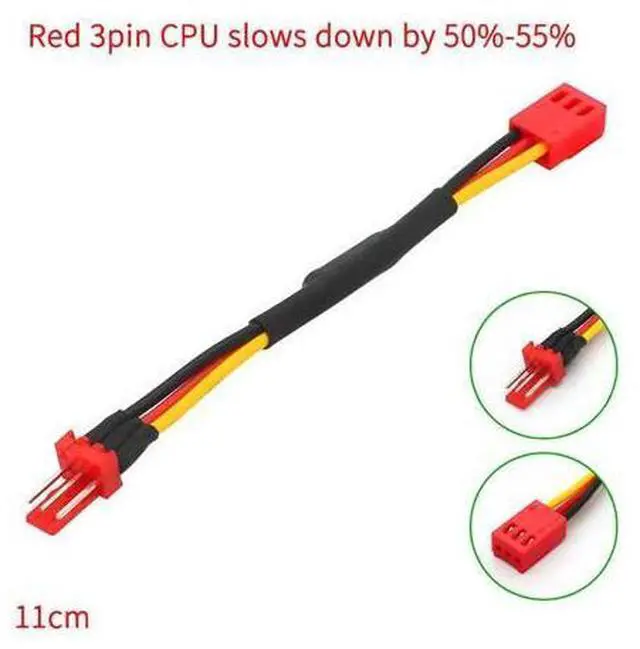 Main image of Computer chassis fan 4 pin speed line graphics card fan 2.5P speed 4PIN mute 4D3pin radiator