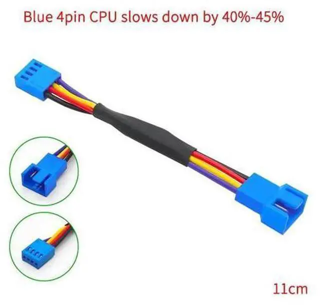 Main image of Computer chassis fan 4 pin speed line graphics card fan 2.5P speed 4PIN mute 4D3pin radiator