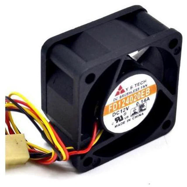 Main image of 1pcs FD124020EB 4020 40mm 12V super durable double ball bearing cooling fan 40*40*20mm