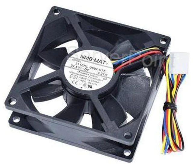 Main image of 3110KL-09W-B75 DC24.5V 0.21A 4-Wire 8cm 8025 80*80*25MM Cooling Fan