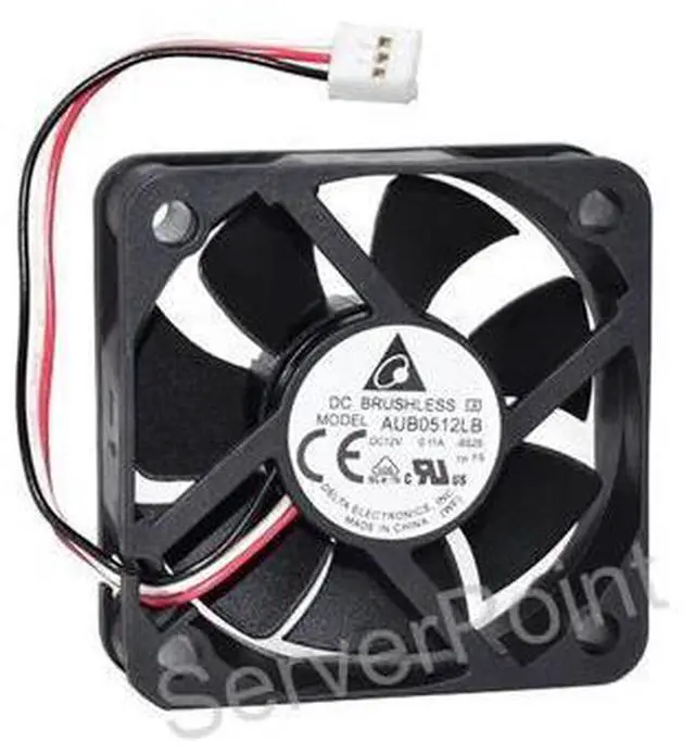 Main image of Tested Well AUB0512LB Cooling Fan DC12V 0.11A Three Pins