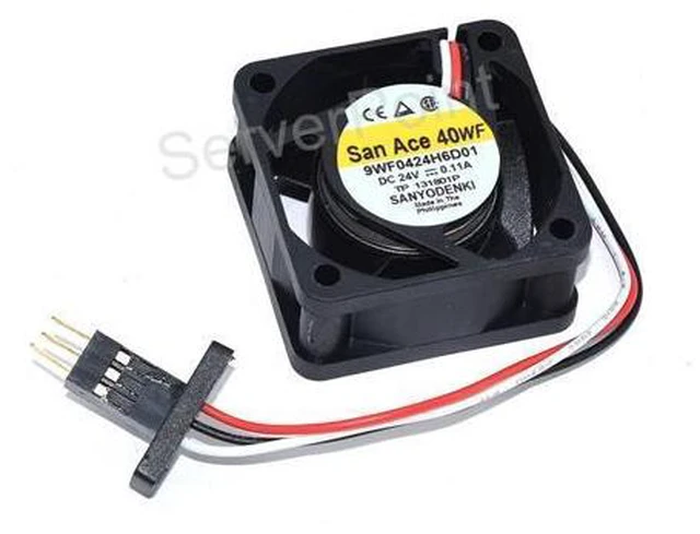 Main image of Genuine 9WF0424H6D01 DC24V 0.11A 4020 4CM 3-Pin Server Square Cooling Fan