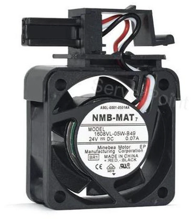 Main image of 1608VL-05W-B49 Square Cooling Fan For NMB-MAT Minebea Motor Cooler 40*40*20mm 4020 DC24V 0.07A