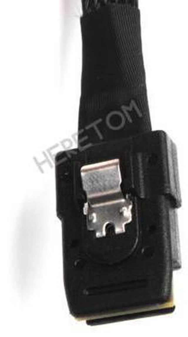 Alt view image 3 of 3 - Mini SAS 36P SFF 8087 to 4 SAS 29 Pin SFF-8482 with 15P SATA Power Cable Hard Drive Splitter Cord Wire connectors 1M