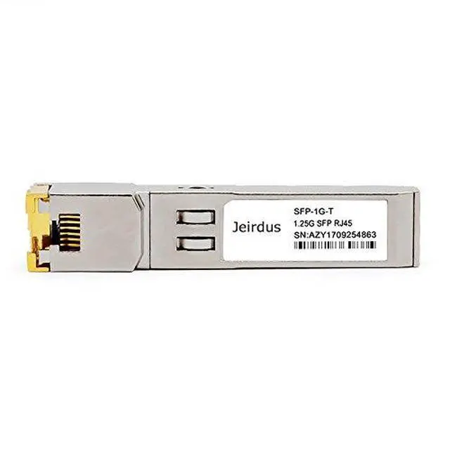Alt view image 2 of 4 - for Arista SFP-1G-T-PCW, 1000Base-T Copper SFP Transceiver, 100m, RJ45 Connector