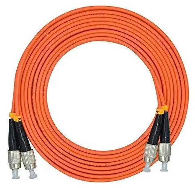 Main image of 20M Fiber Optic Cable Jumper FC-FC, 65ft, OM1 Multimode, 62.5/125
