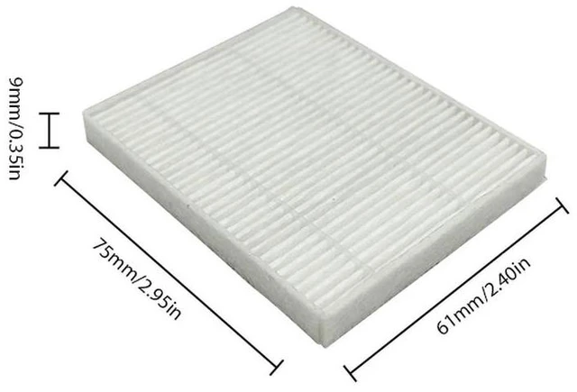 Alt view image 2 of 3 - Compatible with iRobot Roomba104 /105 avc/105 combo robot vacuum cleaner HEPA filter spare parts