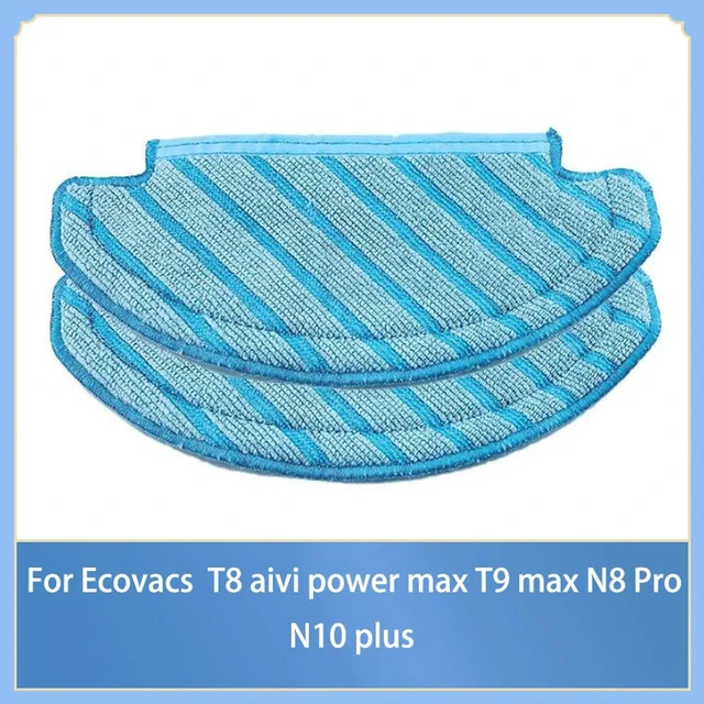 Alt view image 2 of 3 - Suitable for Ecovacs deebot T8 aivi maximum power T9 maximum N8Pro N10plus robot vacuum cleaner washable mop cloth accessories