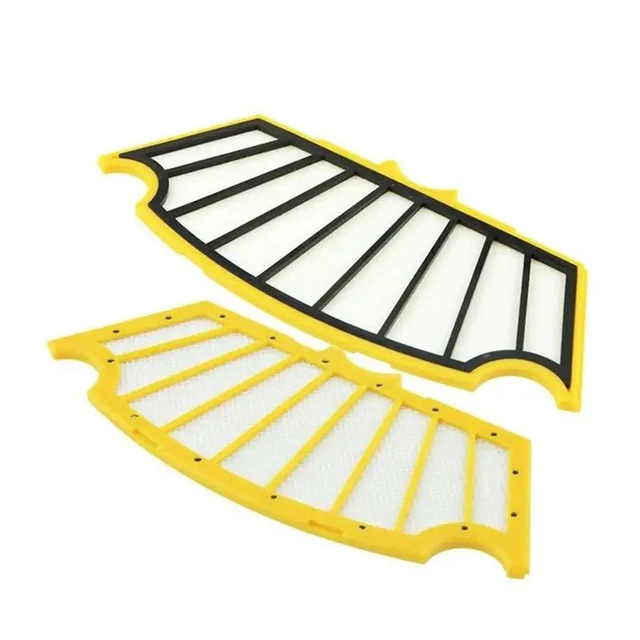 Alt view image 2 of 3 - Replacement of yellow filter parts for iRobot Roomba 500 series 527 528 530 535 550 560 570 572 580 590 robotic vacuum cleaner