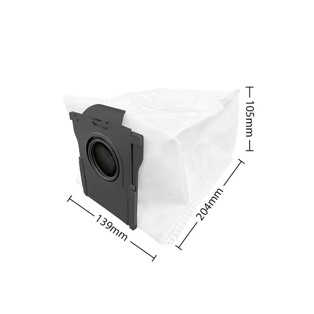 Alt view image 2 of 3 - For Dreame X50 pro/Aqua10 Ultra Roller / Aqua10 Ultra Track/Aqua 10 Pro Track Robot Vacuum Cleaner Activated Carbon Dust Bag