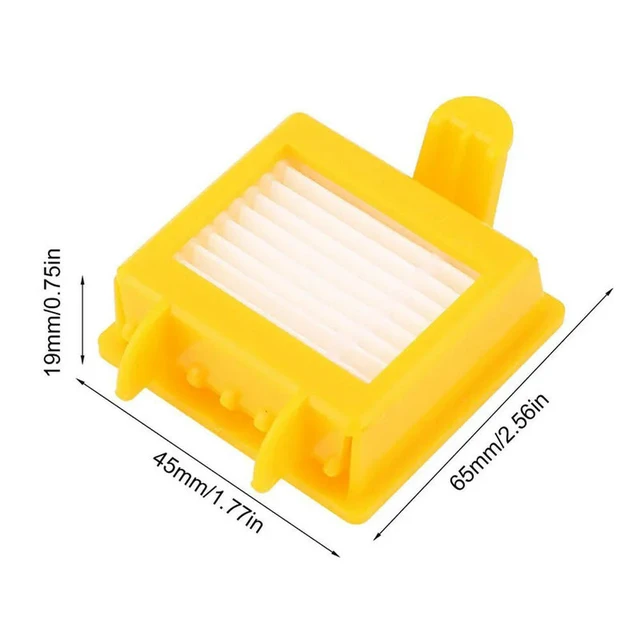 Alt view image 2 of 3 - IRobot Roomba 700 Series HEPA Filter 760 761 765 770 772 775 776 780 782 786 786 Robot Vacuum Cleaner Accessories Replacement