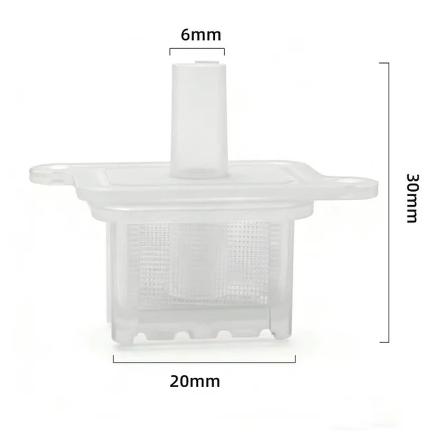 Alt view image 2 of 3 - Compatible with M40S OV31CN Robot Vacuum Cleaner Clean Water Tank Inlet Filter Plug Spare Part