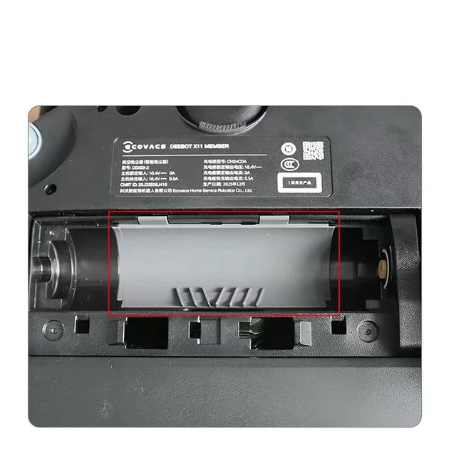 Alt view image 3 of 3 - Compatible with Ecovacs X11 Robot Vacuum Cleaner Lid Anti-Slip Comb Spare Part