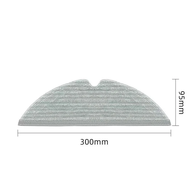 Alt view image 2 of 3 - Mop cloth compatible with Dreame D20 Pro Plus robot vacuum cleaner spare parts