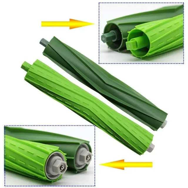 Alt view image 2 of 3 - main brush compatible with the iRobot Roomba Combo 10 Max X0850 Robot Vacuum Cleaner Accessory