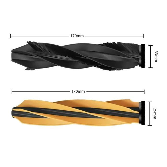 Alt view image 2 of 3 - replacement main brush for Dreame Aqua10 Ultra Roller / Aqua10 Ultra Track / Aqua10 Pro Track/X50 pro robot vacuum cleaners