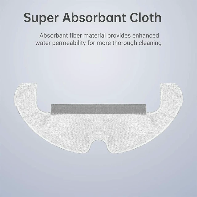 Alt view image 3 of 3 - Mop cloth compatible with Dreame D10S plus robot vacuum cleaner