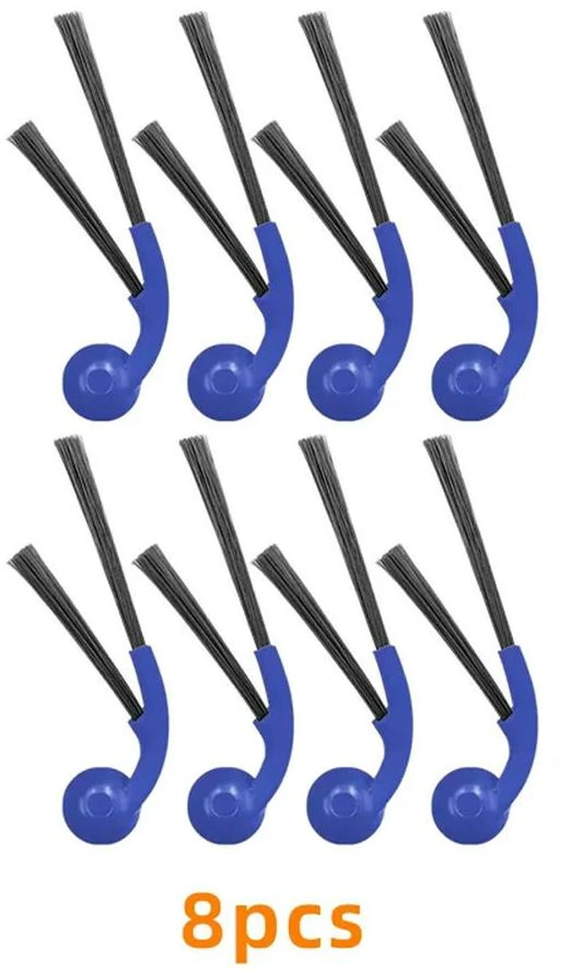 Main image of 8 pieces Robot vacuum cleaner side brush compatible with Ecovacs DEEBOT T50S T80 spare parts