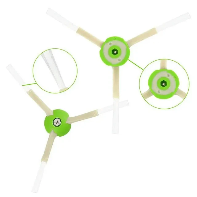 Alt view image 2 of 3 - For robotic vacuum cleaner iRobot Roomba i7+E5 E6 j7+side rotating brush spare parts replacement parts