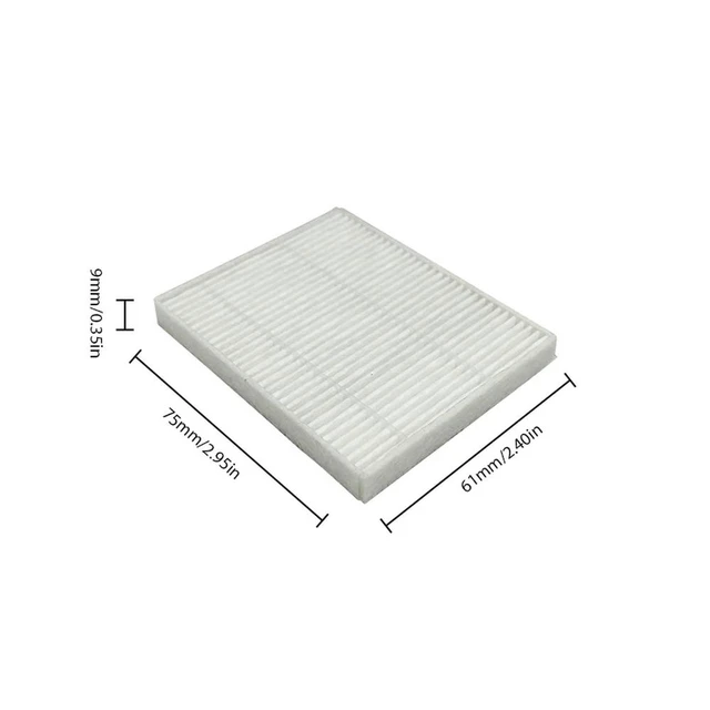 Alt view image 3 of 3 - HEPA filter compatible with Irobot Roomba Combo Essential RVG-Y1 Y0112/Y0140/Y0110 Q0120 Q011 robot vacuum cleaner accessories