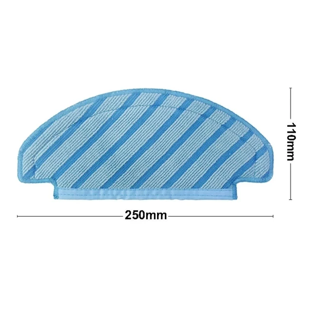 Alt view image 2 of 3 - Side brush HEPA filter mop cloth compatible with Ecovacs deebot ozmo T8 T8max T9max N10PLUS robot vacuum cleaner accessories