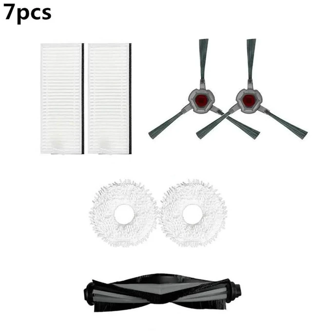 Main image of Main brush side brush Hepa filter mop cloth suitable for Ecovacs deebot N9+robotic vacuum cleaner replacement parts