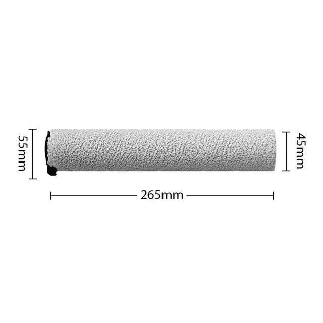 Alt view image 2 of 3 - For Dreame Aqua10 Ultra Roller / Aqua10 Ultra Track / Aqua 10 Pro Track / X50 Pro robot vacuum cleaner roller brush cloth spare