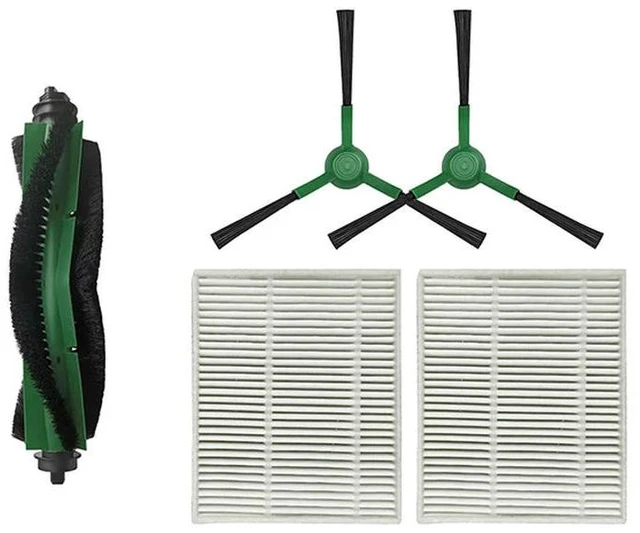 Alt view image 3 of 3 - Main brush+side brush+HEPA filter compatible with Irobot Roomba Combo Essential Y0112/Y0140 robot vacuum cleaner accessories