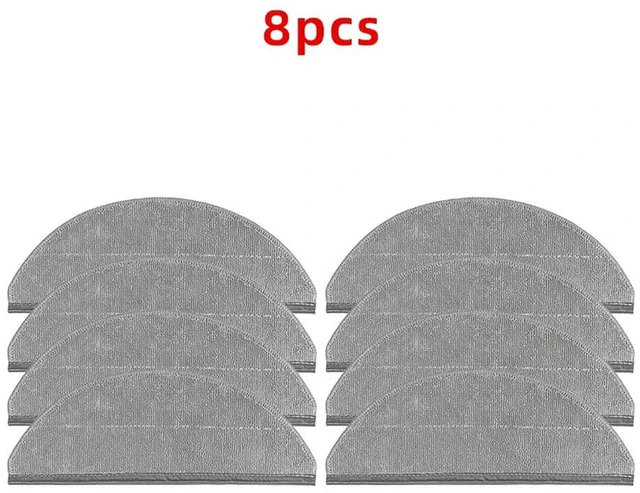 Main image of robot vacuum cleaner mop cloth compatible with Roborock Q10 VF/ Q10 VF+/Q10 PF / Q10 PF+/ Q10 S5/Q10 X5 /Q10 X5+ spare parts