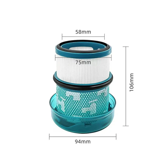 Alt view image 2 of 3 - Compatible with DS60 / V16 Piston Animal / V16 Piston Animal Submarine Vacuum Cleaner HEPA Filter Replacement
