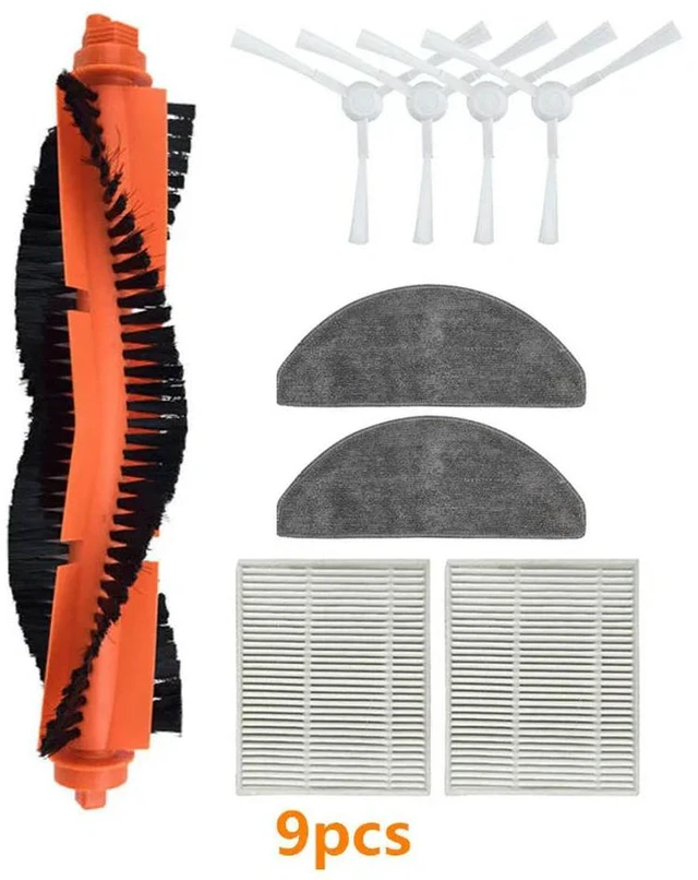 Main image of For E10 B112 sweeping robot vacuum cleaner main brush side brush mop cloth HEPA filter spare parts