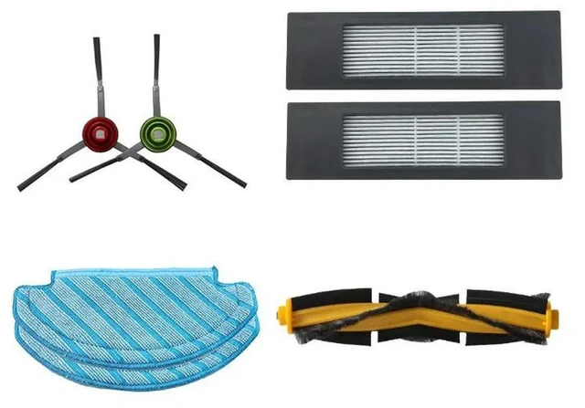Alt view image 2 of 3 - Main brush side brush HEPA filter mop cloth for Ecovacs deebot ozmo T8 T9 max N8 Pro N10 PLUS robot vacuum cleaner accessories