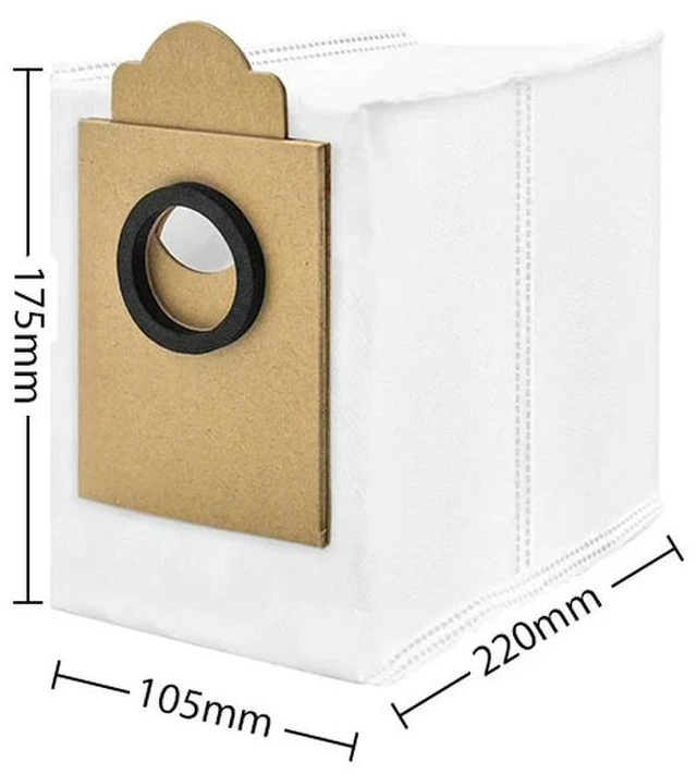 Alt view image 2 of 3 - Robot Vacuum Cleaner Dust Bag Compatible with Lefant M3/M3 Max Spare Parts