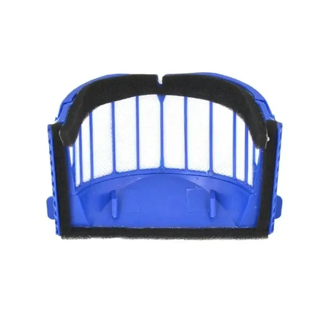 Alt view image 3 of 3 - Blue curved filter compatible with irobot Roomba 500 600 series 528 552 610 615 620 630 650 660 670 vacuum cleaner accessories