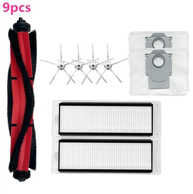 Main image of For Roborock Q5 Q5+ Robot Vacuum Cleaner Main Brush/Side Brush/Dust Bag/HEPA Filter Accessory Replace