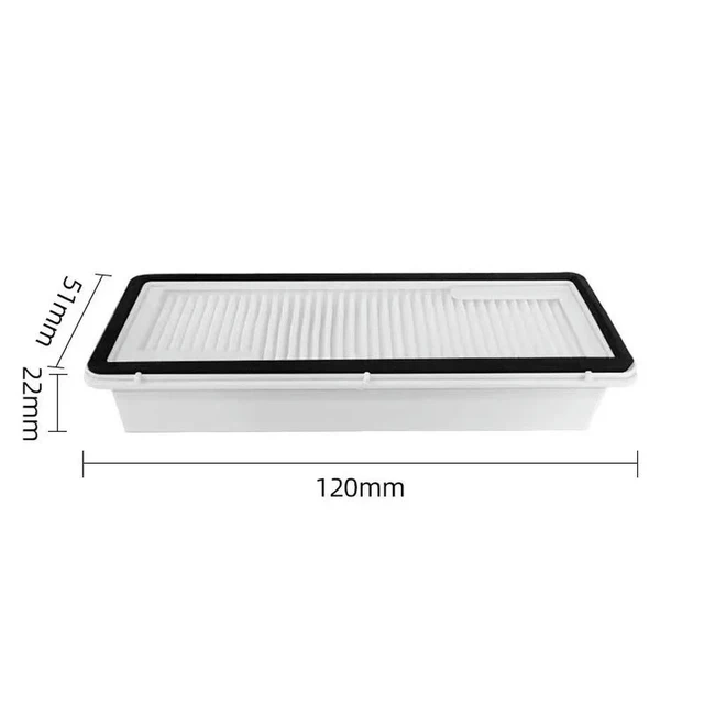 Alt view image 2 of 3 - Robot Vacuum Cleaner HEPA Filter Compatible with Narwal Flow /J5 pure J6 Spare Parts