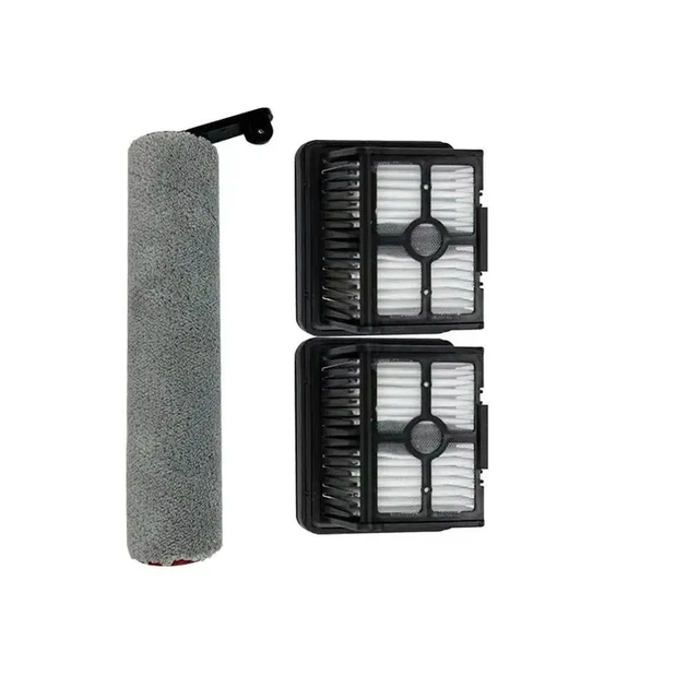 Alt view image 2 of 3 - HEPA filter + roller brush compatible with the Dreame MOVA M10 floor scrubber vacuum cleaner accessory
