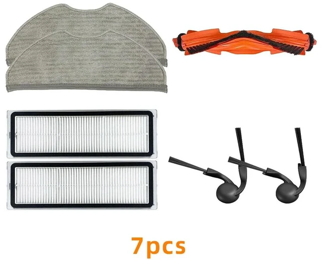 Main image of Compatible with S40 OV81 S40C Robot Vacuum Main Brush/Side Brush/Filter/Mop Replacement Parts