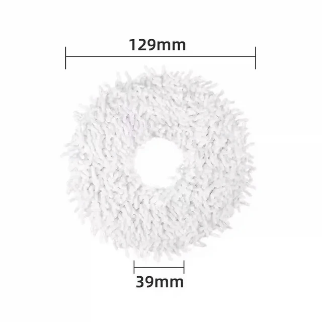 Alt view image 3 of 3 - Compatible with Bork V830 V831 robot vacuum cleaner main brush/side brush/filter/mop/dust bag spare parts