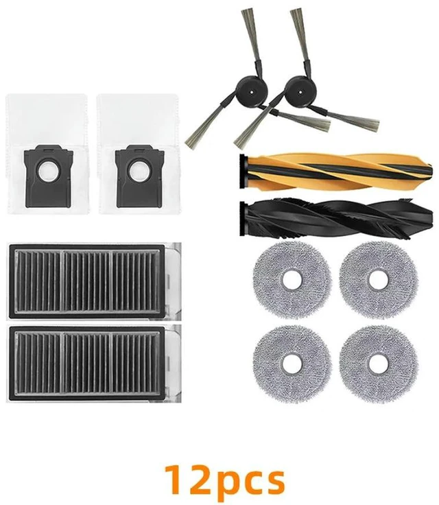 Main image of Compatible with Dreame Matrix10 Ultra/S50 Pro robot vacuum main brush/side brush/dust bag/filter/mop cloth parts