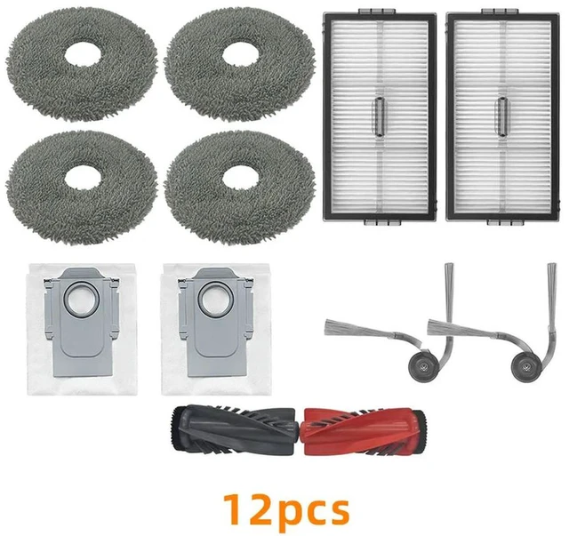 Main image of Suitable for Roborock Saros 10R G20s Ultra P20 plus/P20 Ultra sweeping robot main brush/side brush/filter/mop cloth/dust bag