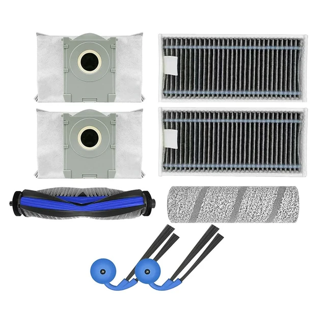 Alt view image 2 of 3 - Compatible with ECOVACS T80S/T80S PRO Robot Vacuum Main Brush/Side Brush/Dust Bag/Filter/Roller cloth Accessories