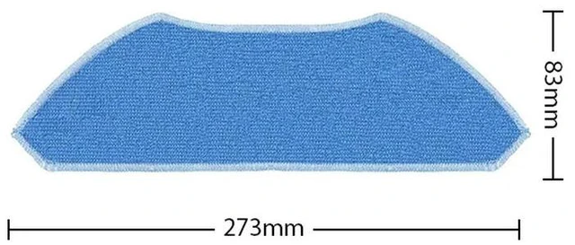 Alt view image 2 of 3 - Robot vacuum mop cloth compatible with Lefant M1 / M2 / M2 Pro / M2S / M2S Pro / M2 Plus / U180 robot vacuum cleaner spare parts