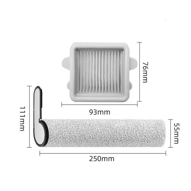 Alt view image 2 of 3 - Compatible with Roborock F25 BX / F25 RT Gen 2 / F25 ACE Pro / F25 LT Floor Washer Roller brush / filter Spare Part